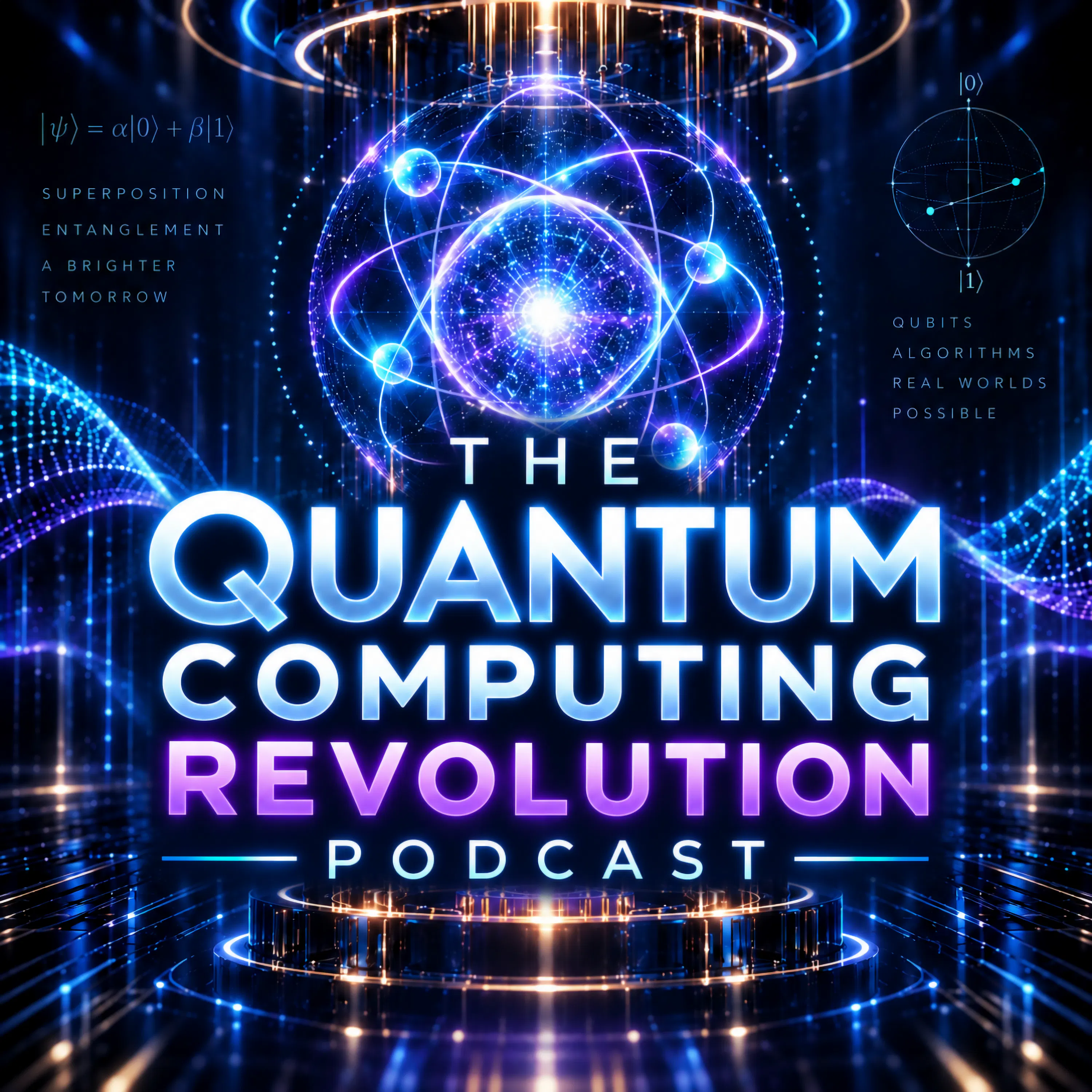 Artwork for The Quantum Computing Revolution Podcast: Qubits, Quantum Algorithms, Quantum Computers, Cryptography, AI, Physics, and the Future of Computing