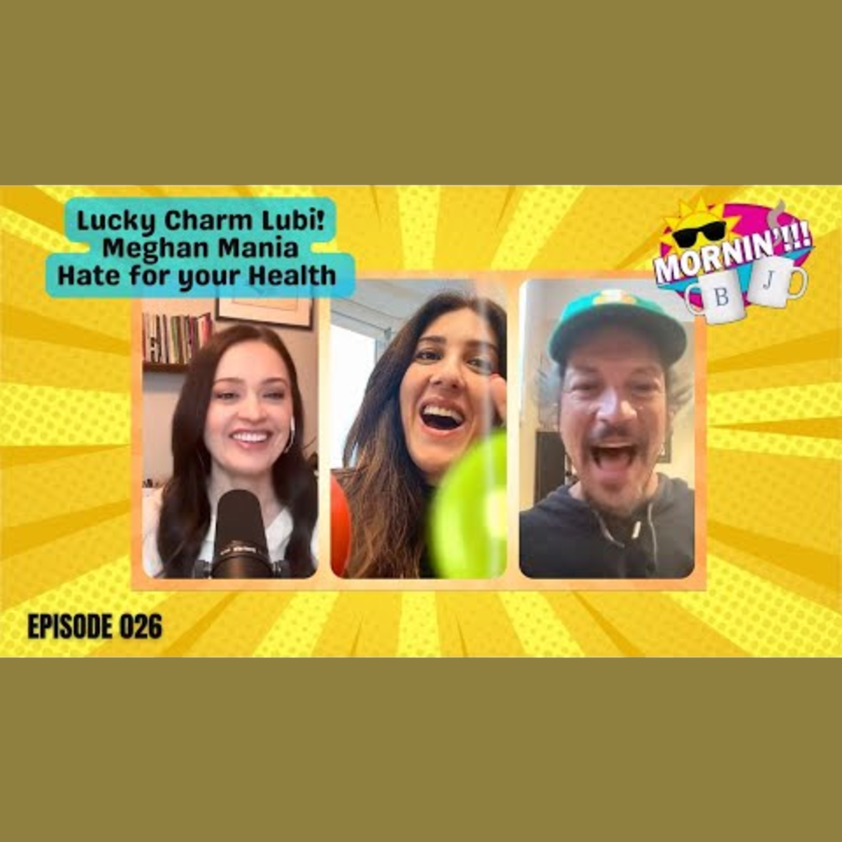 Mornin' with Bill & Jo 026: Lubi is our Lucky Charm!