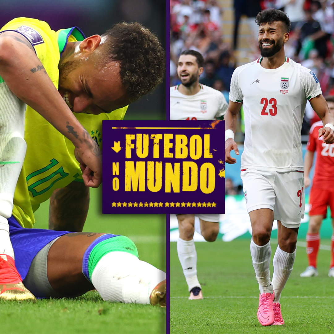 Futebol no Mundo #166 - Dia 6: Neymar e Danilo fora, Inglaterra encaminha classificação e Qatar eliminado