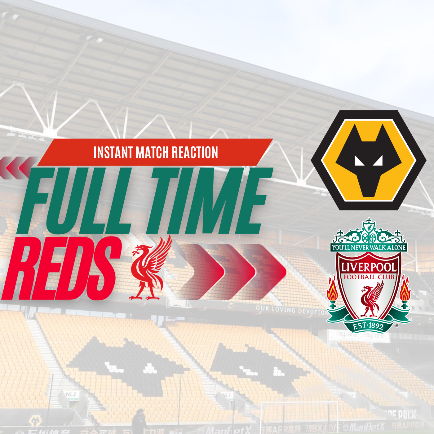 Wolves 1 Liverpool 3 Live | Instant Match Reaction | LFC Daytrippers episode artwork