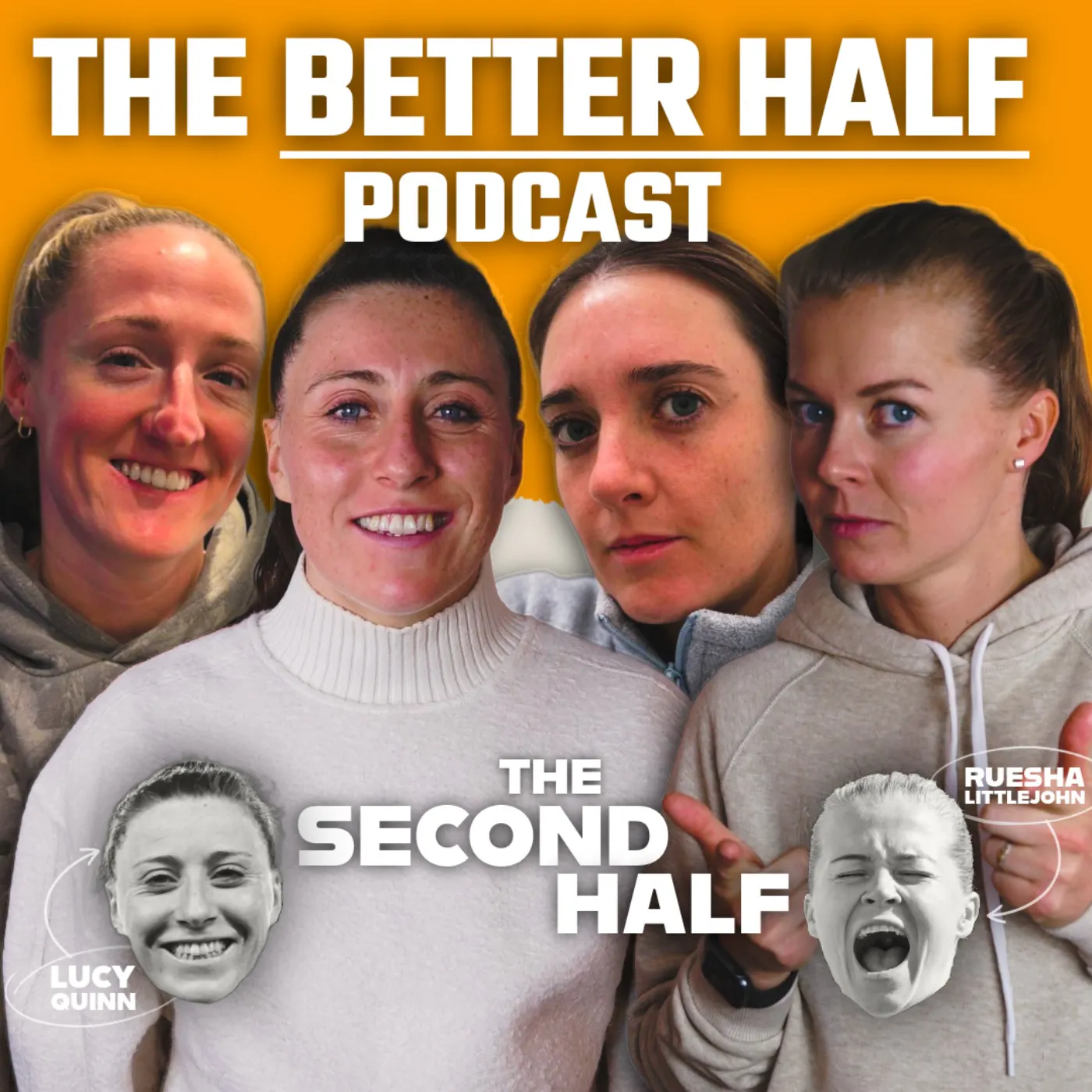 Ep 7: How We Fell in Love… For Real ❤️ | The Second Half Podcast with Ruesha Littlejohn & Lucy Quinn Ep 7: How We Fell in Love… For Real ❤️ | The Second Half Podcast with Ruesha Littlejohn & Lucy Quinn