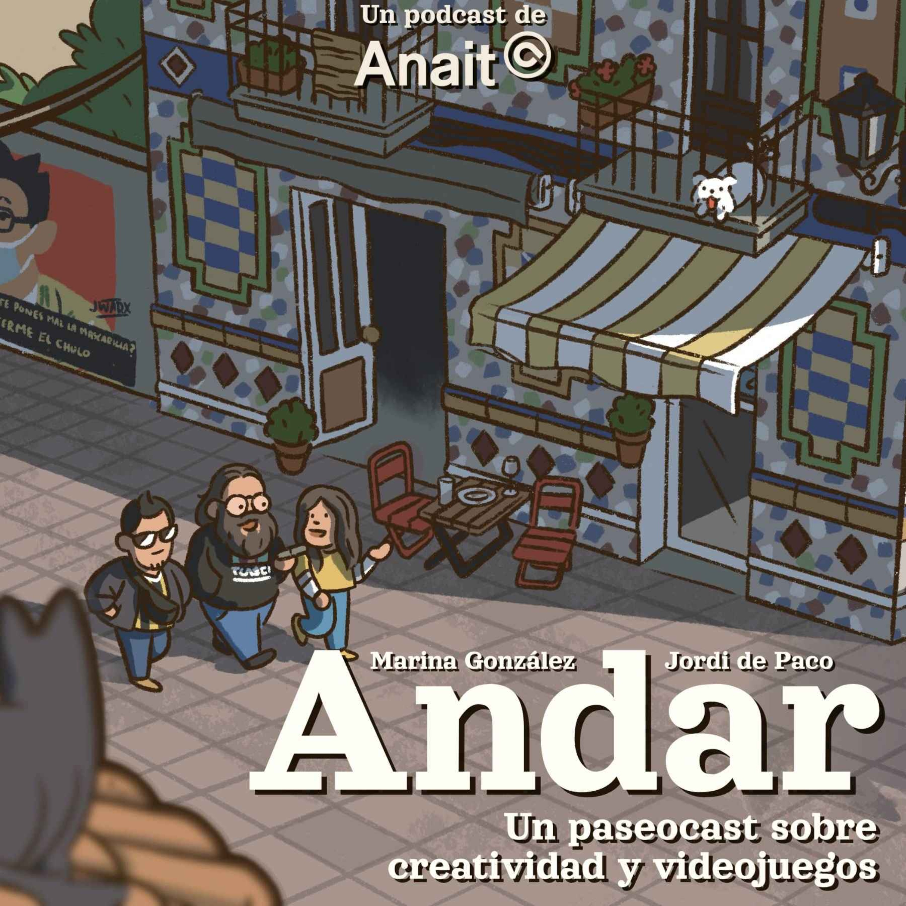 Andar, con Marina González y Jordi de Paco
