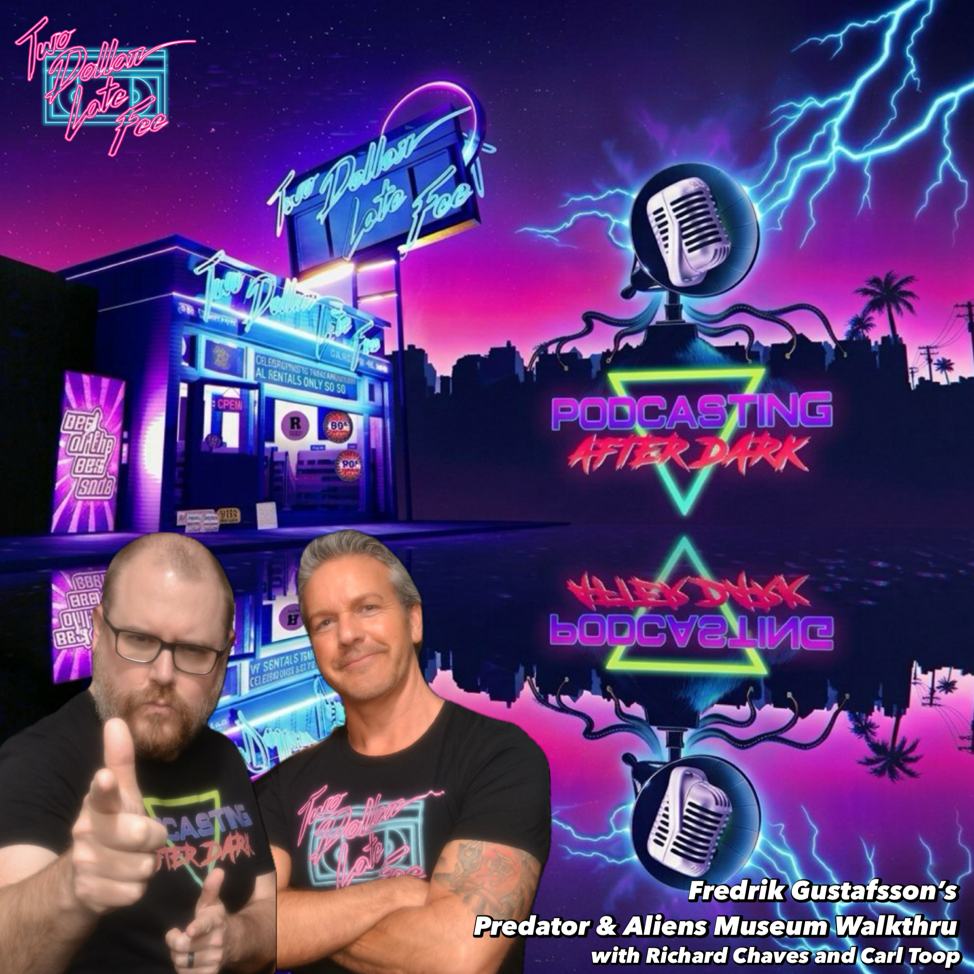 Fredrik Gustafsson's "Predator" & "Alien" Museum w Richard Chaves & Carl Toop