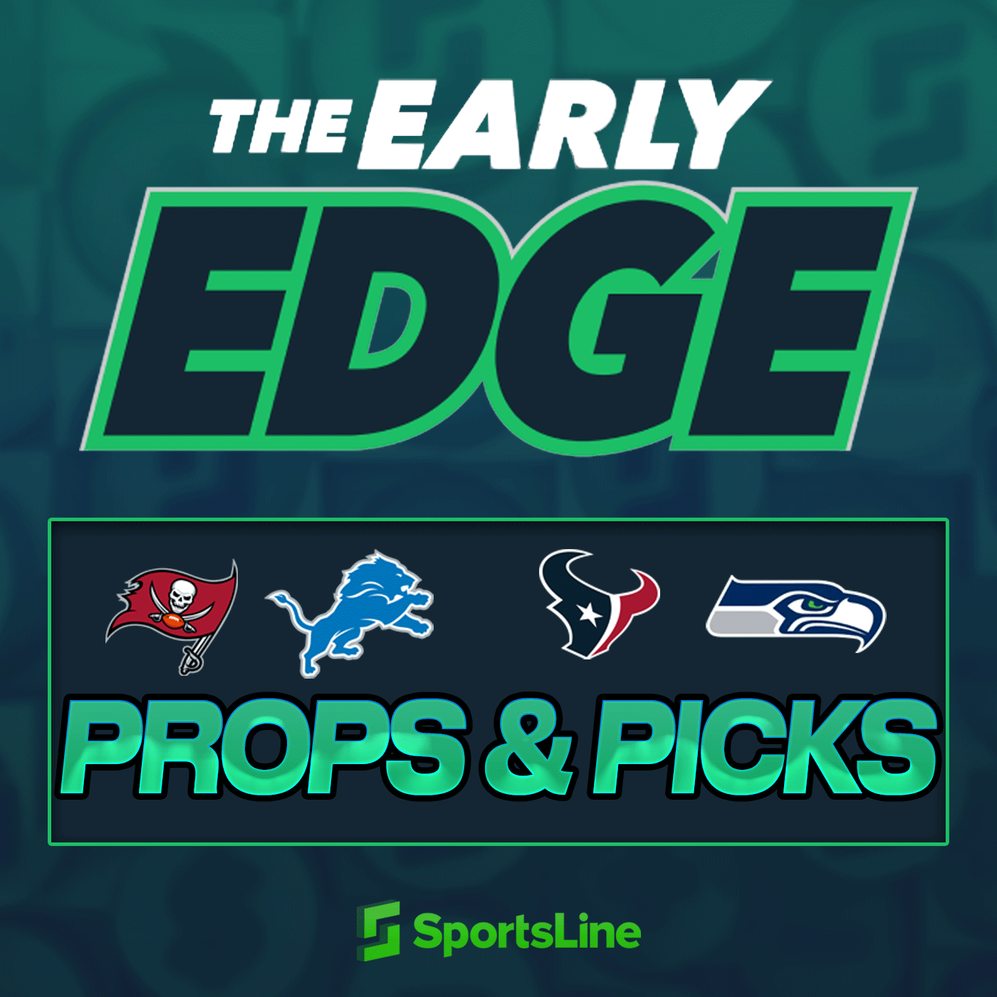 Monday Night Football PROPS and PICKS | Bucs vs Lions & Texans vs Seahawks