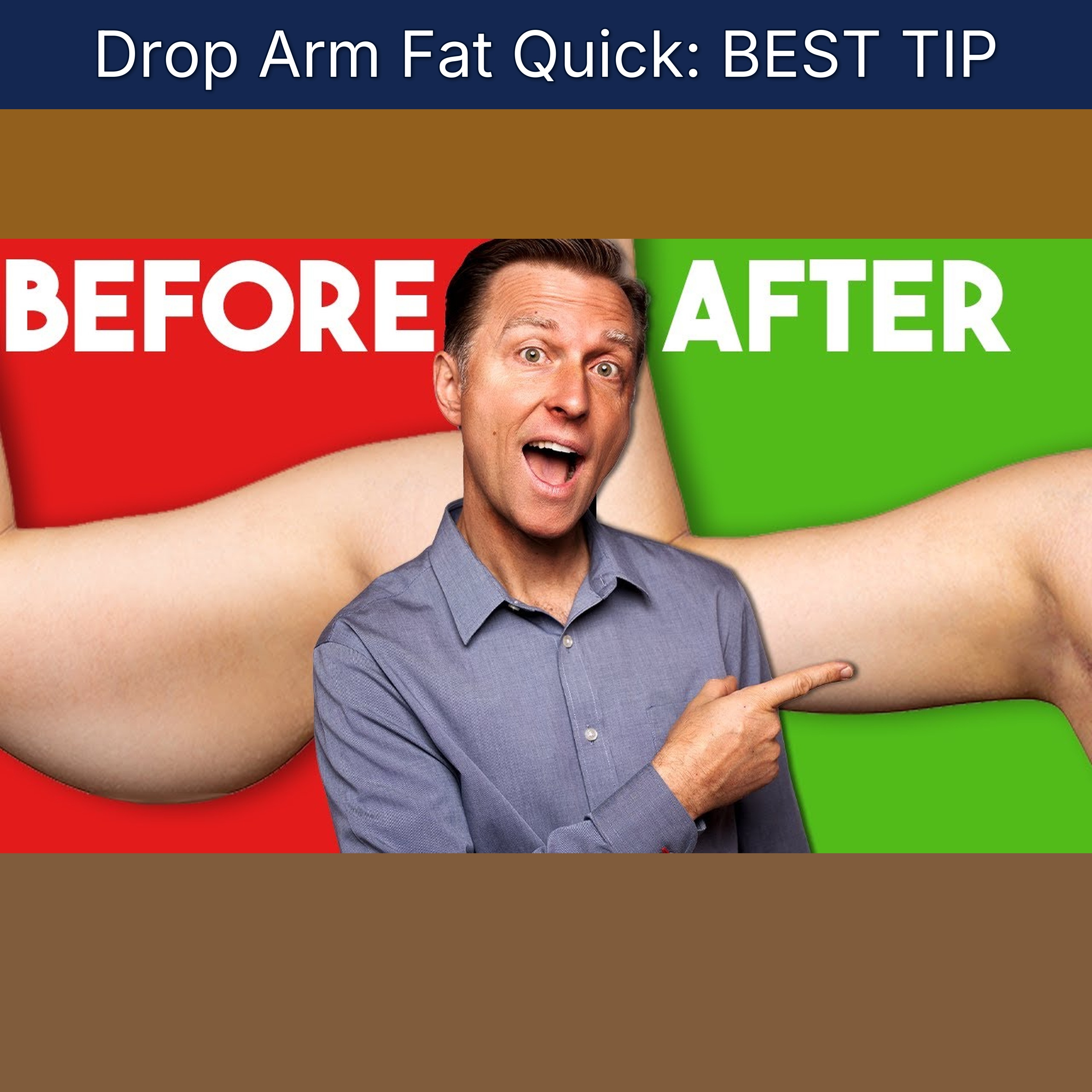Drop Arm Fat Quick: BEST TIP