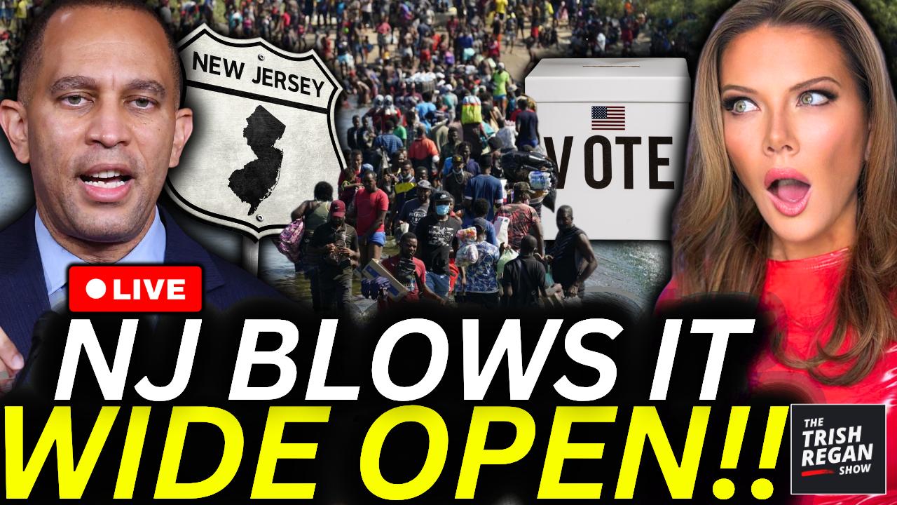Hakeem Jeffries CORNERED on CNN Over Voter ID —  Dems CAN'T ESCAPE New Jersey!! | Trish Regan Show episode artwork