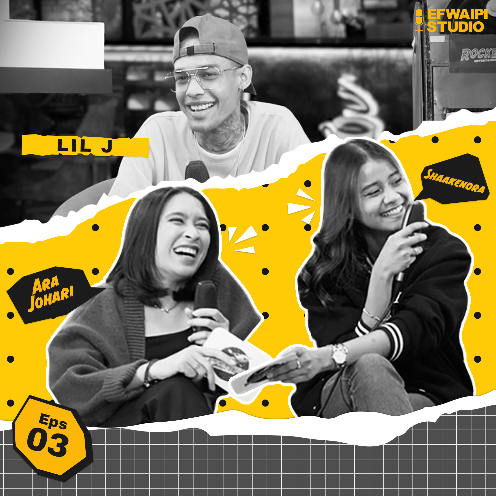 EFWAIPI STUDIO EP3 : Lil J pernah kerja dengan Malique Ibrahim?!