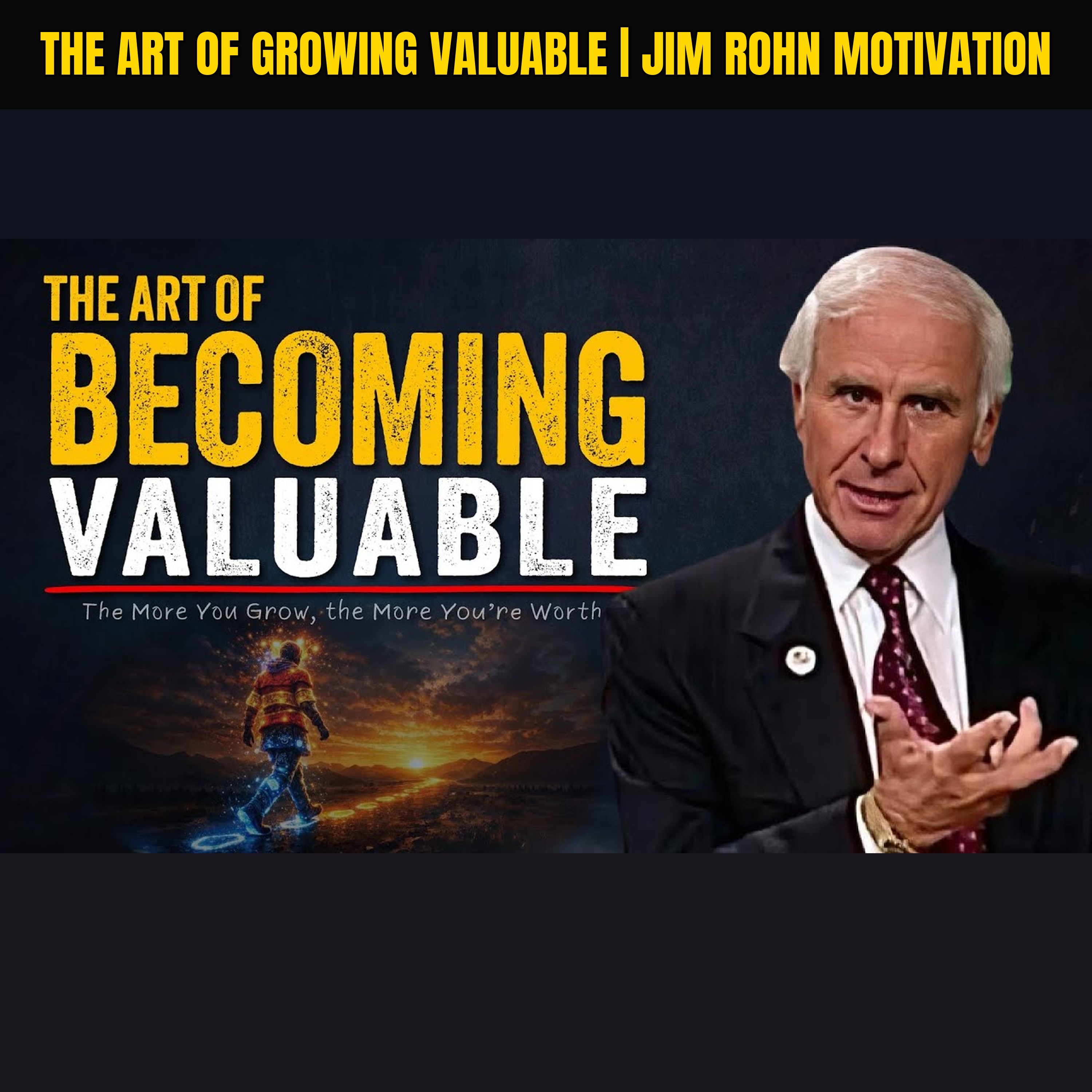 The Art of Growing Valuable | Jim Rohn Motivation