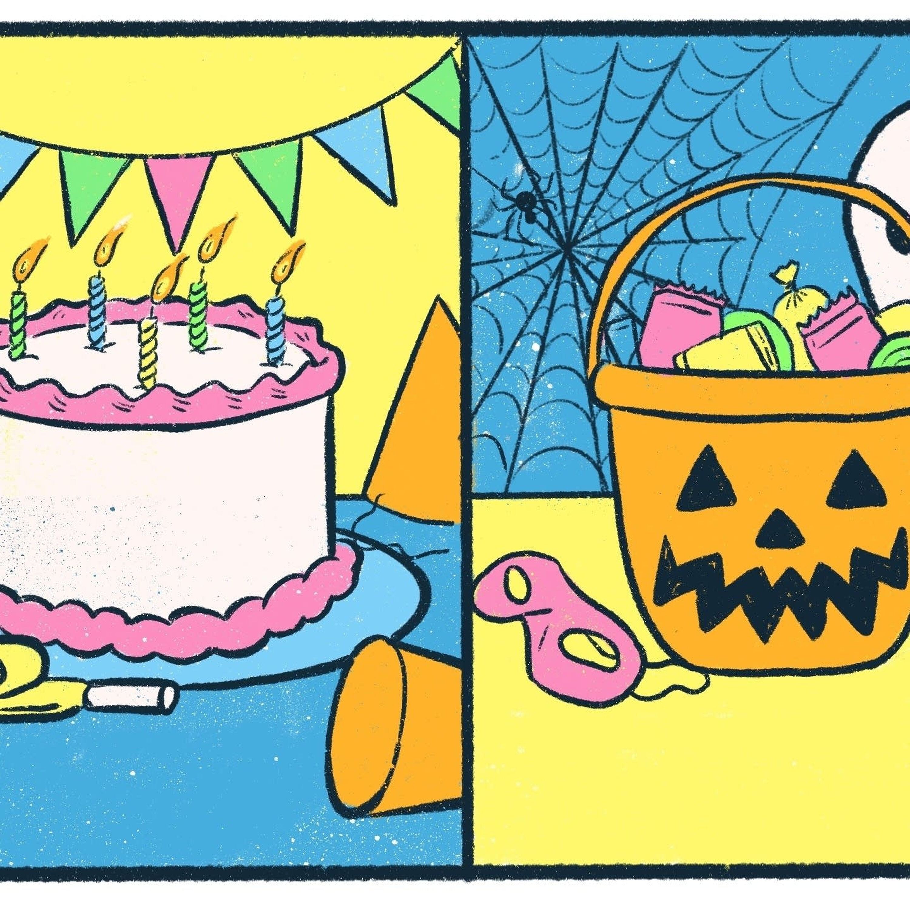Birthday Parties vs. Trick-or-Treating