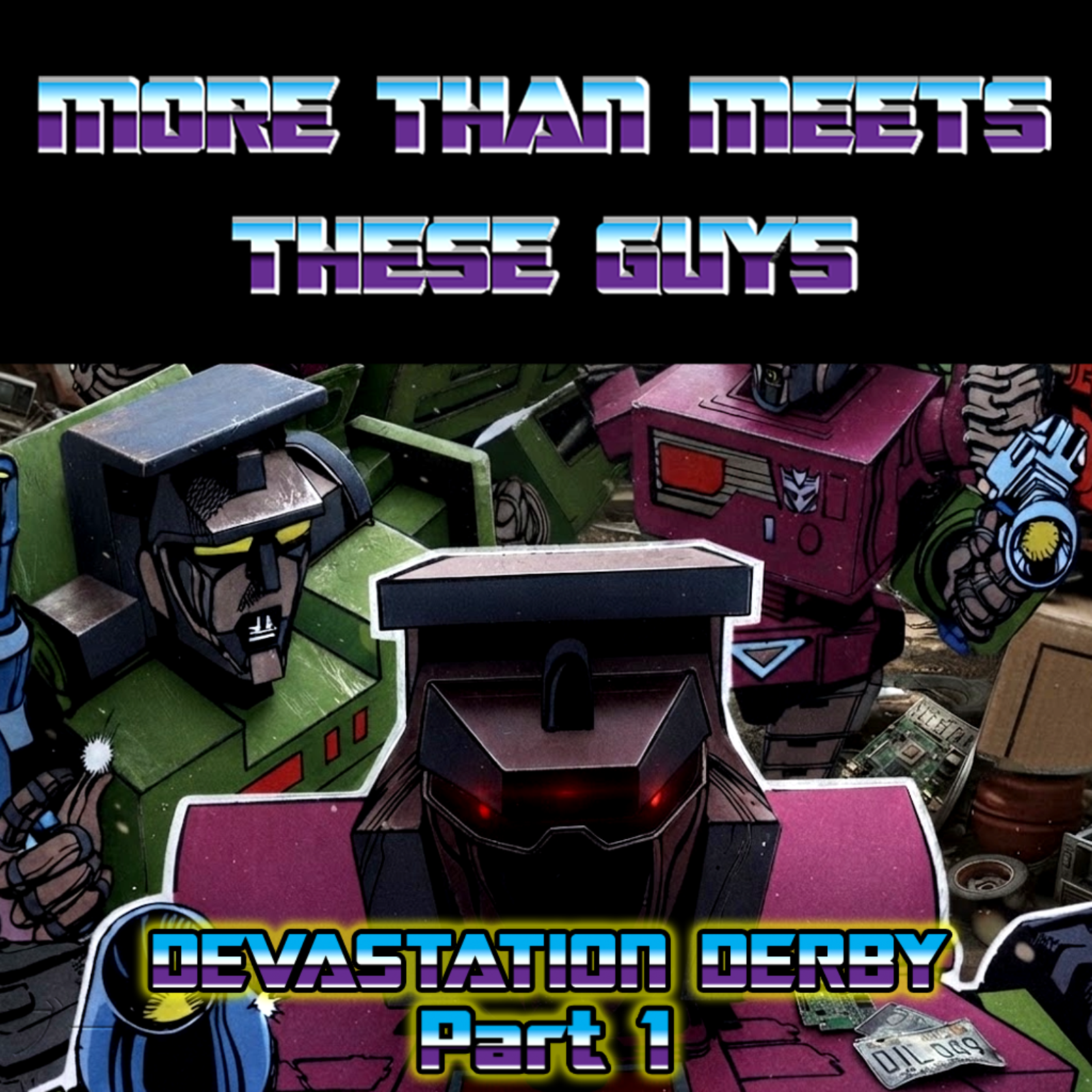 Marvel UK Transformers Issue 61: How utterly Devastating episode artwork