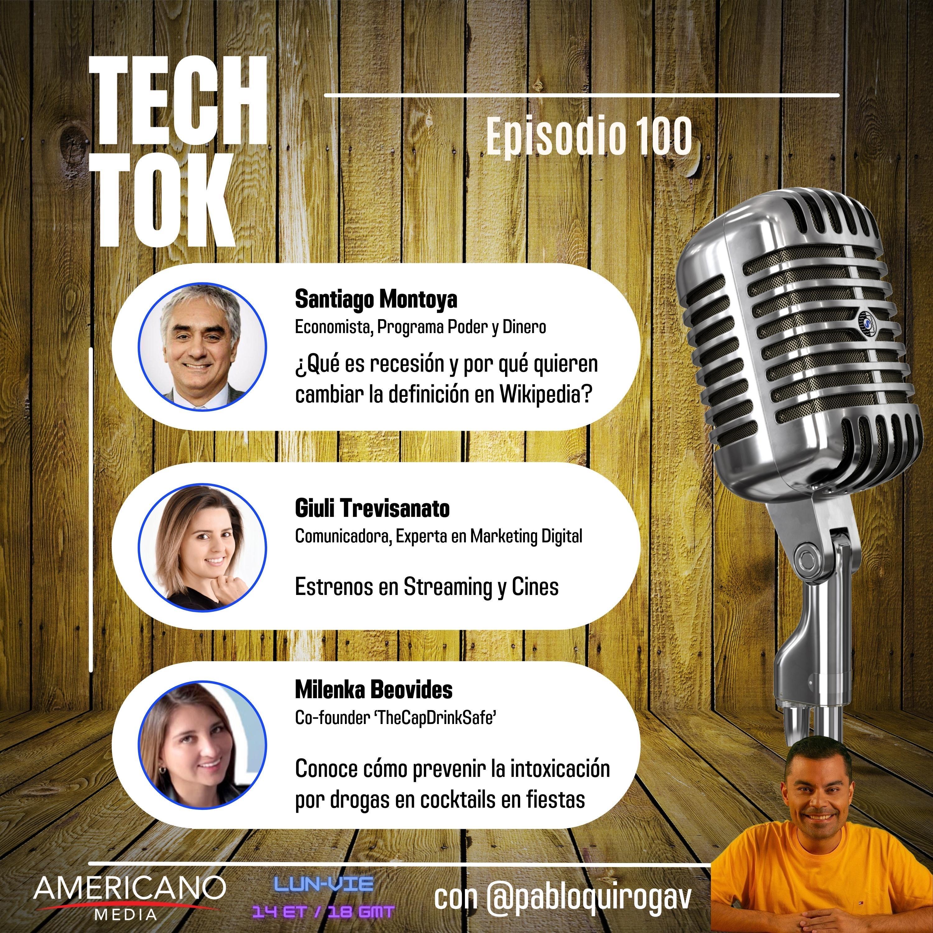 EP100: Recesión vs Wikipedia + Streaming + De fiesta seguro episode artwork