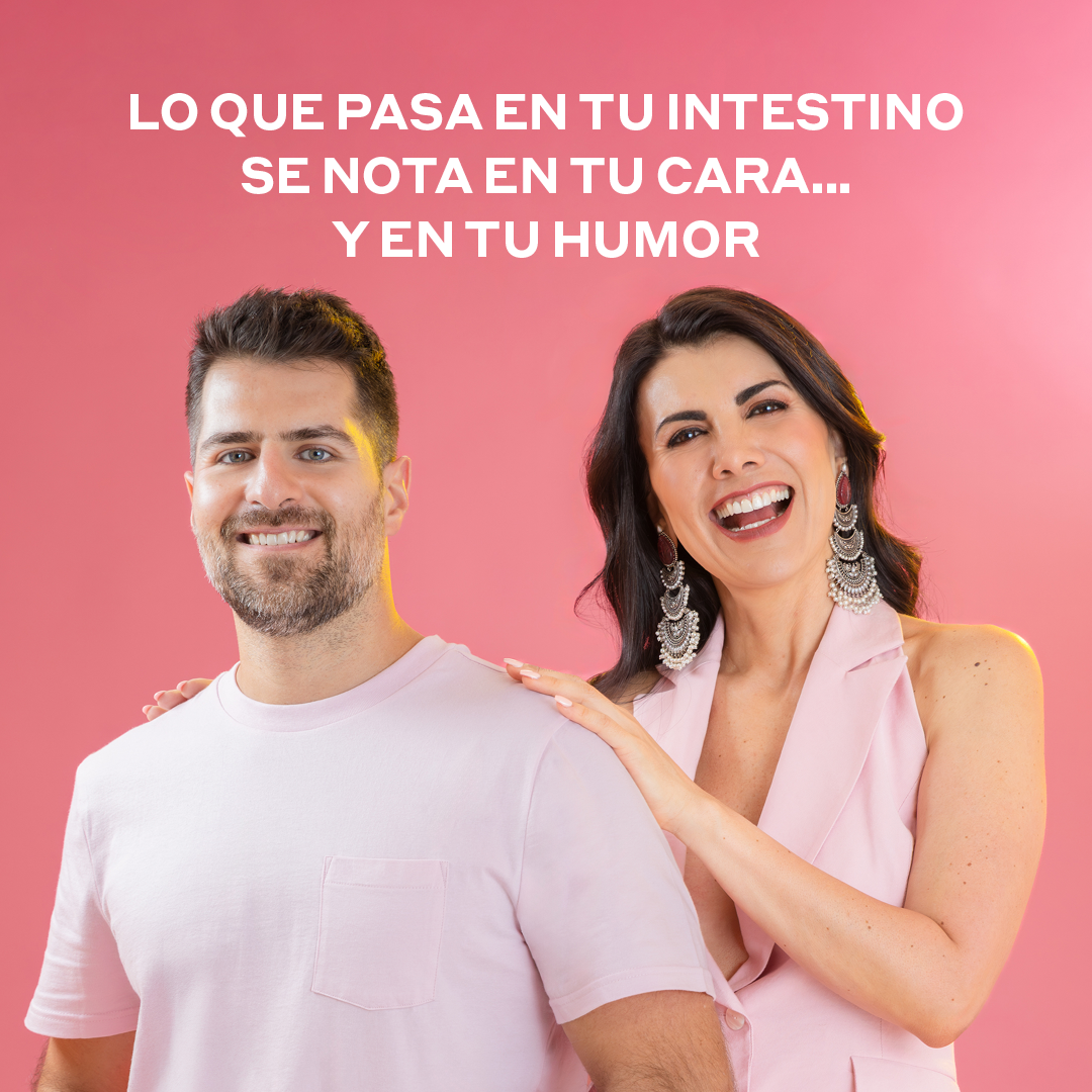 Lo que pasa en tu intestino se nota en tu cara… y en tu humor
