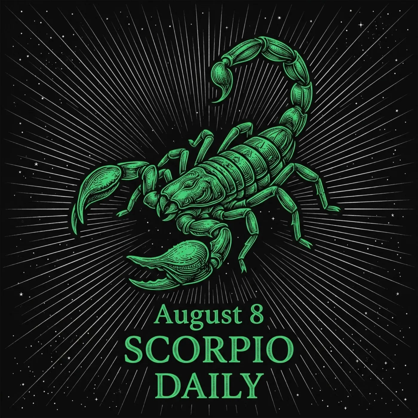 Saturday, August 8, 2026 Scorpio Horoscope Today episode artwork