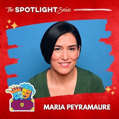 Maria Peyramaure, Bilingual Actress with Only Make Believe