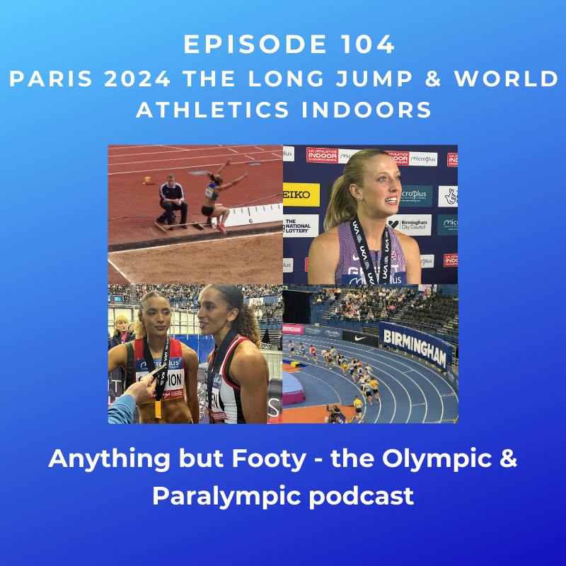 #104 Paris 2024 The Long Jump & World Athletics Indoors episode artwork