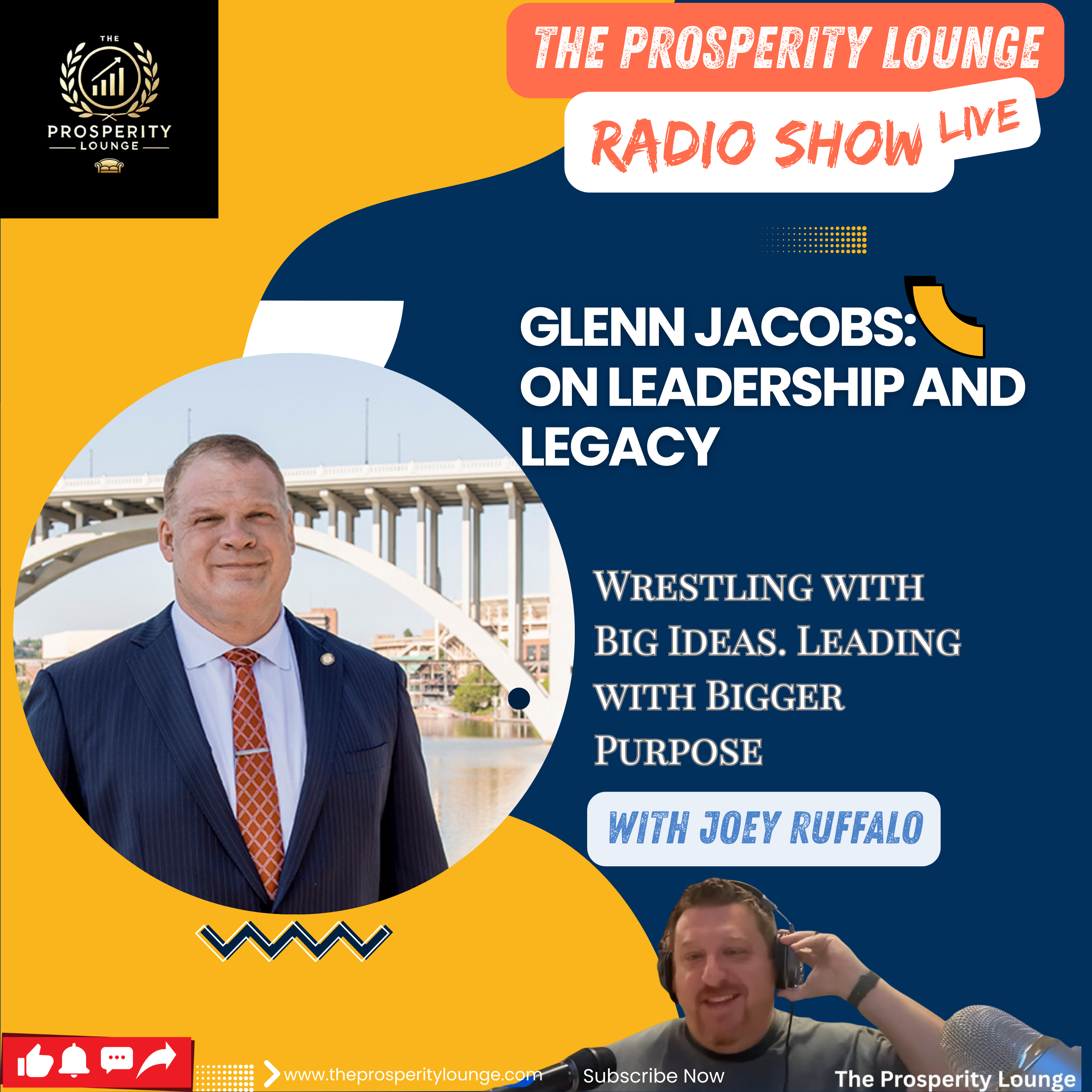 Glenn Jacobs on Leadership & Legacy: Insights from WWE’s Kane and Knox County Mayor