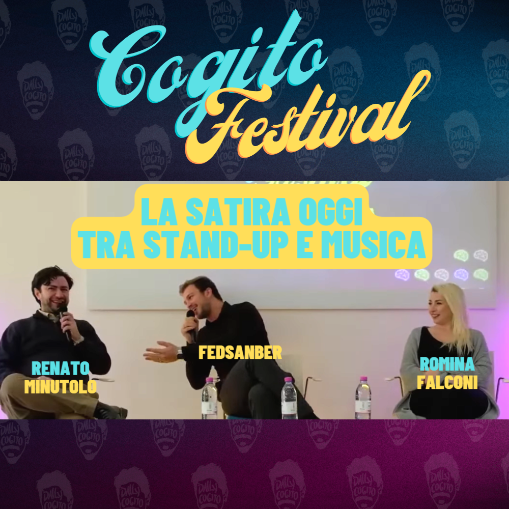 La SATIRA, tra Stand-Up e Musica - con Renato Minutolo e Romina Falconi (Cogito Festival)