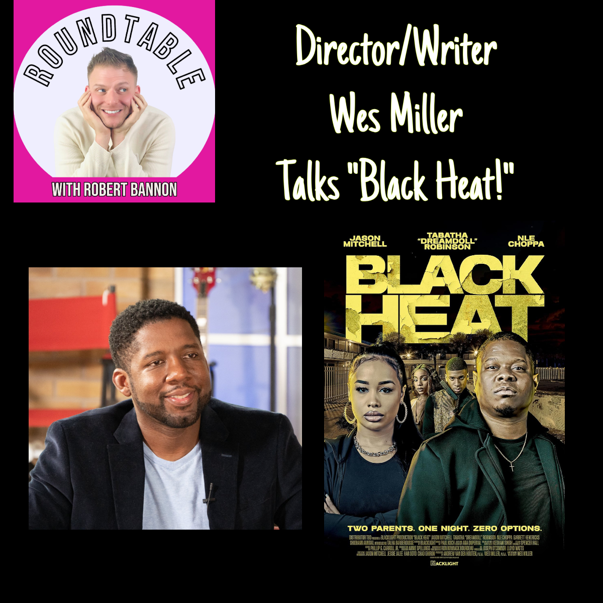 Writer/Director Wes Miller Talks The New Film "Black Heat!"