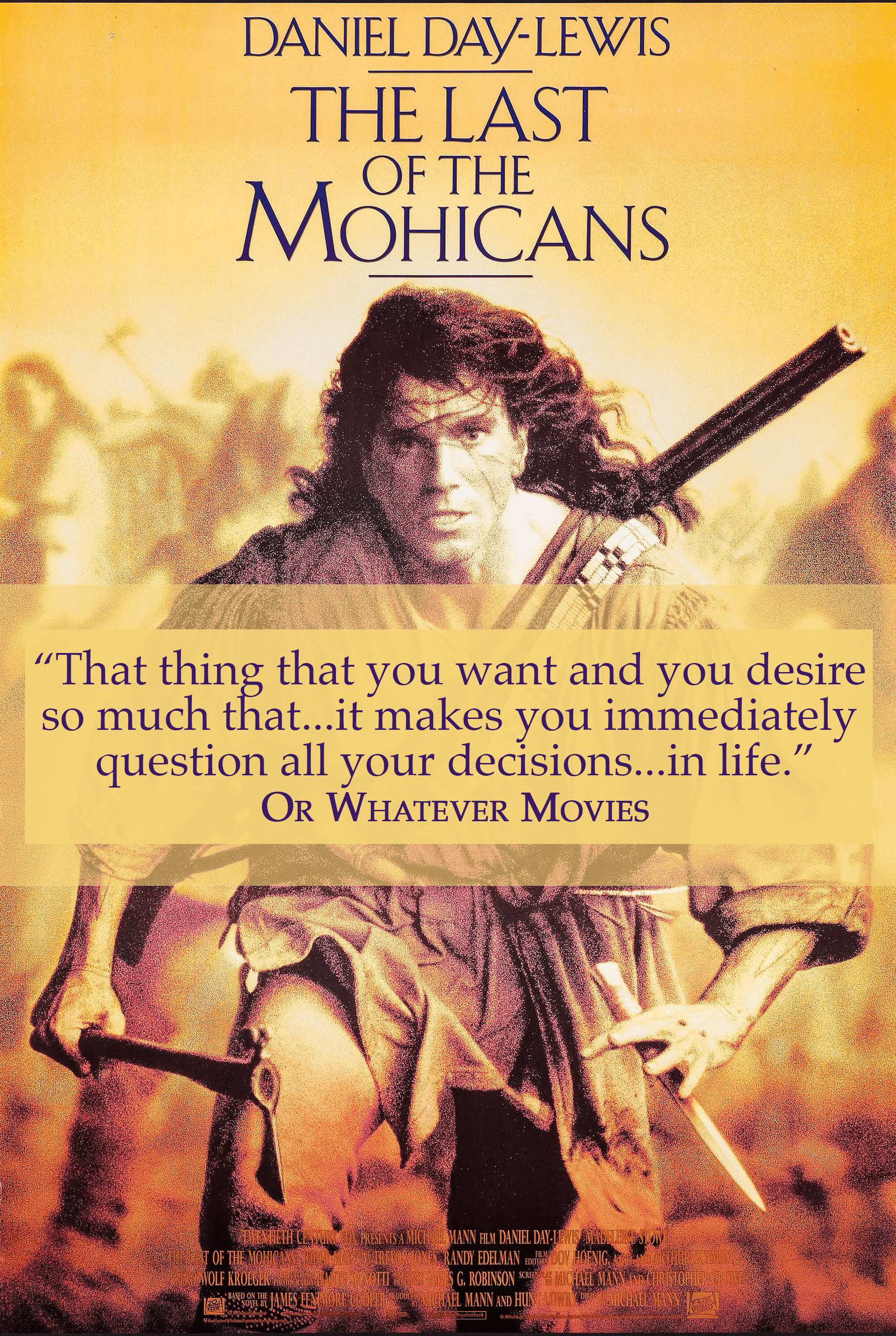 THE LAST OF THE MOHICANS (1992) | Or Whatever Movies | Bonus 32 episode artwork