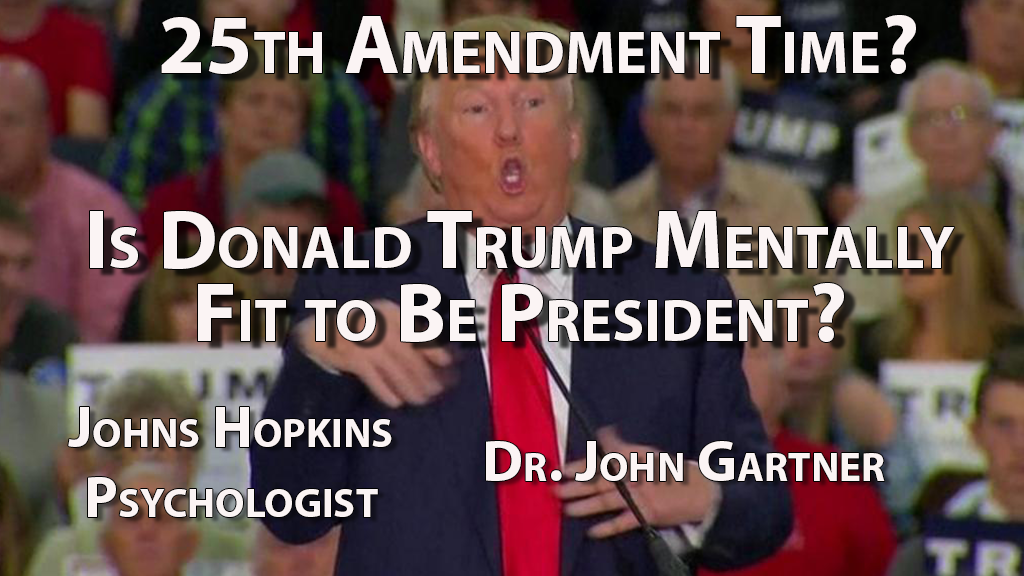 Resistance Psychologist Says Trump Won’t Finish His Term — "The Dementia Cliff Is Coming"