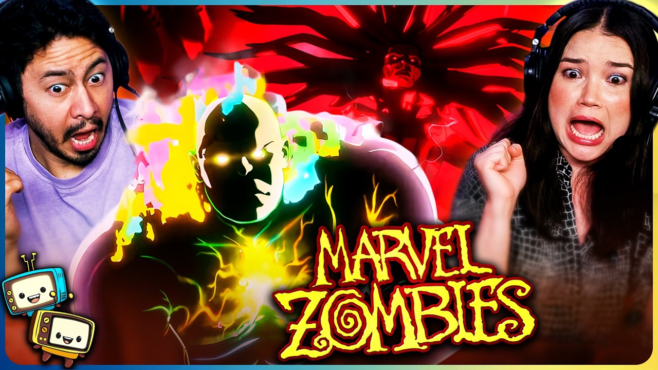 MARVEL ZOMBIES Episodes 1-4 REACTION! | Ms Marvel | Scarlet Witch | Yelena w/ Jaby Koay episode artwork