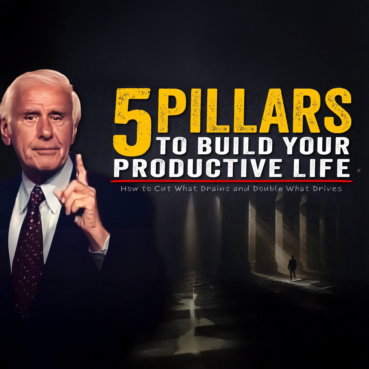 The Five Pillars of a Productive Life | Jim Rohn Motivation