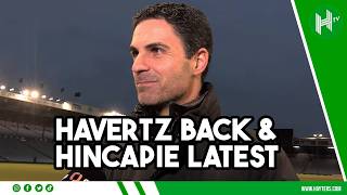 Havertz BACK! Hincapie injury LATEST l Mikel Arteta l Portsmouth 1-4 Arsenal