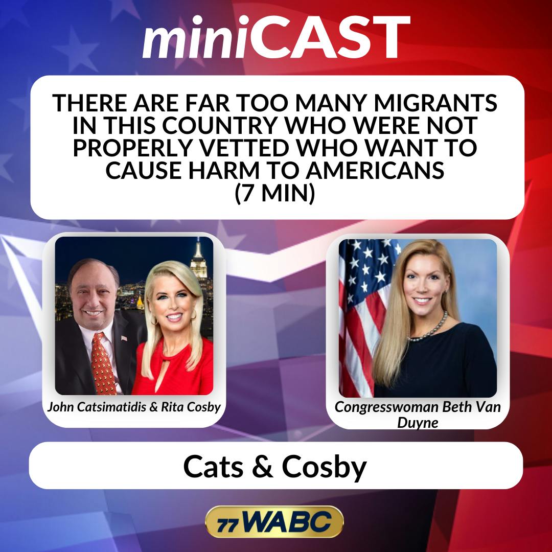 Congresswoman Beth Van Duyne: There are Far Too Many Migrants in this Country Who Were Not Properly Vetted Who Want to Cause Harm to Americans (7 min) Congresswoman Beth Van Duyne: There are Far Too Many Migrants in this Country Who Were Not Properly Vetted Who Want to Cause Harm to Americans (7 min)
