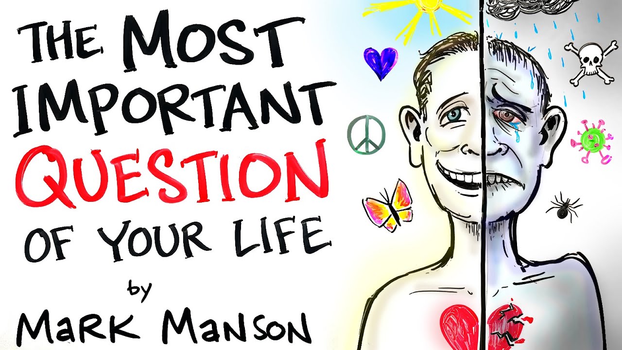 The Most Important Question of Your Life - Mark Manson | After Skool
