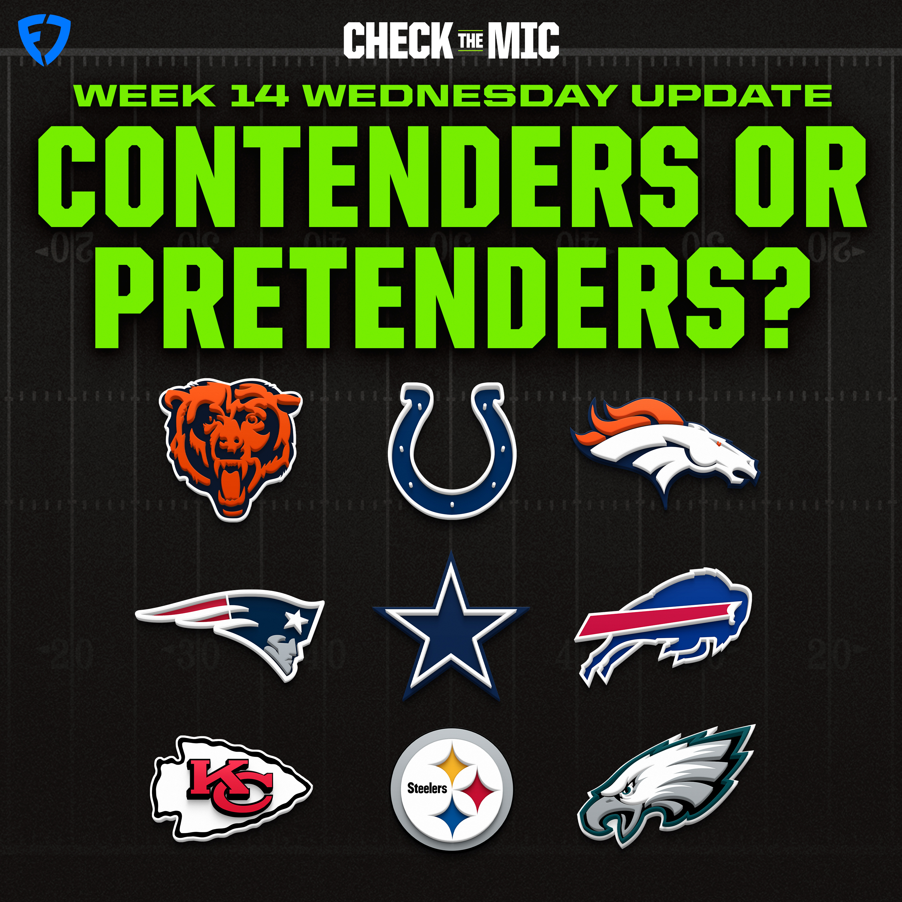NFL Contenders & Pretenders | Week 14 Update!