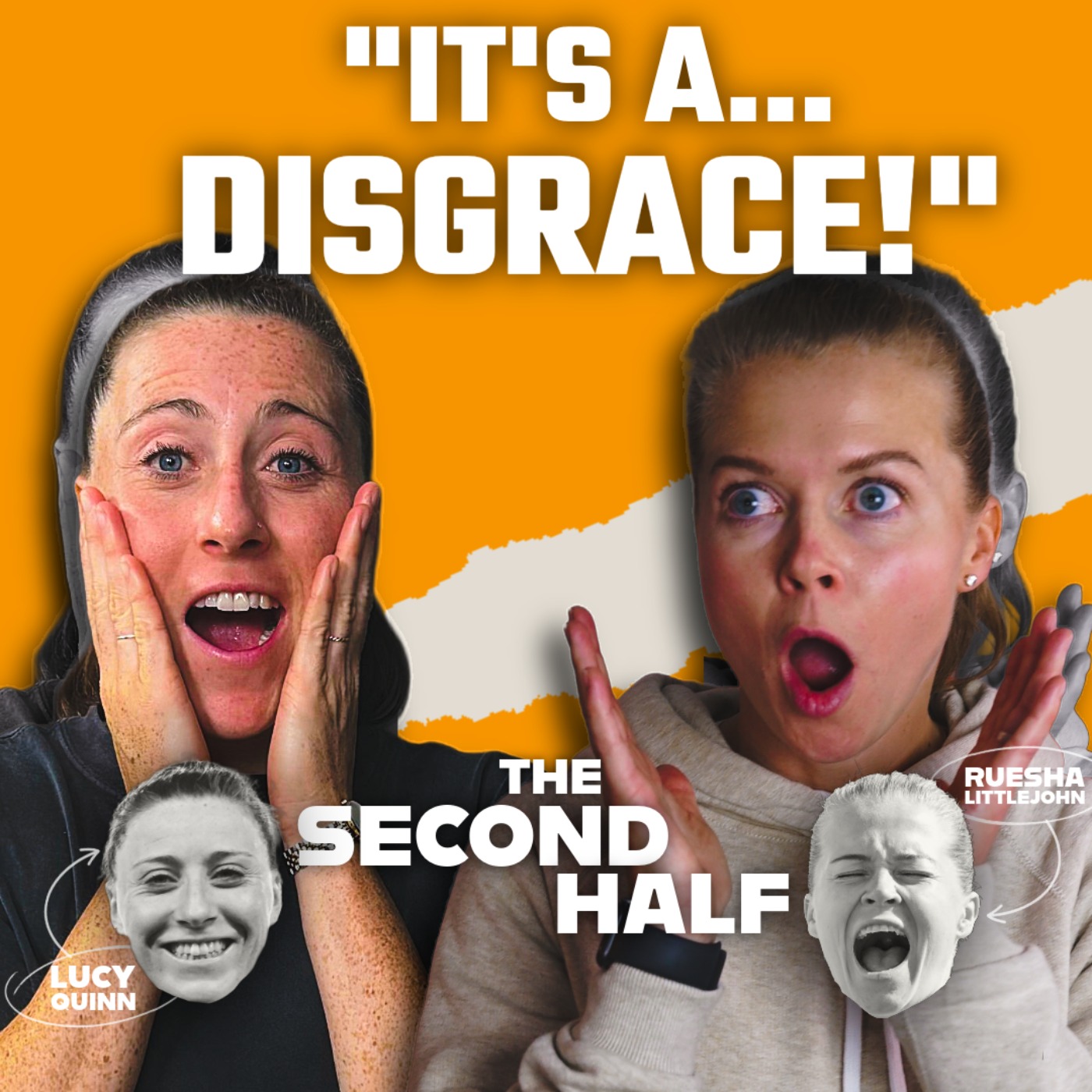 Ep 3: Ruesha LOSES IT, Championship Title Race HEATS UP & Building the Perfect Player | The Second Half Podcast