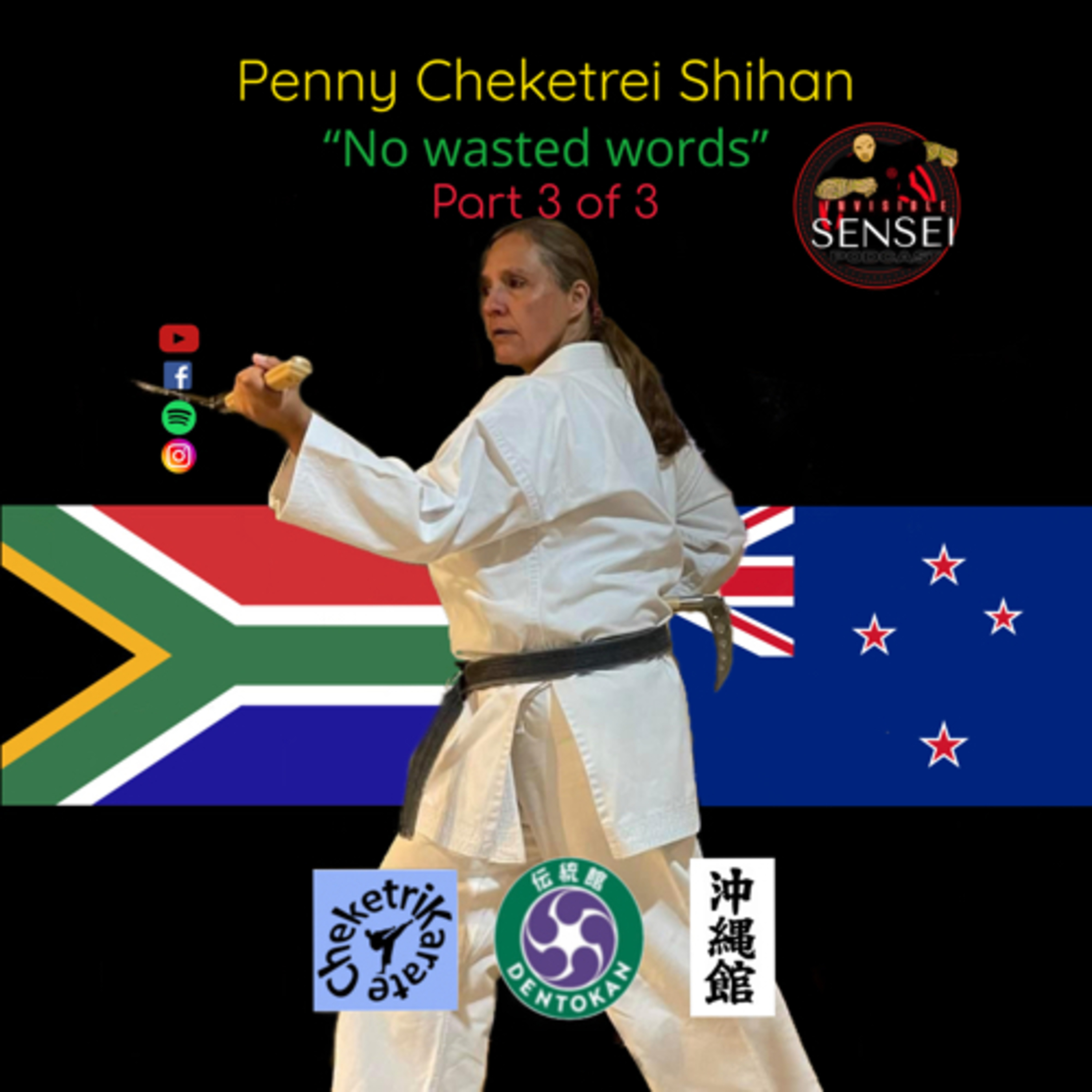 “No wasted words” Penny Cheketrei Sensei- part 3 of 3 episode artwork