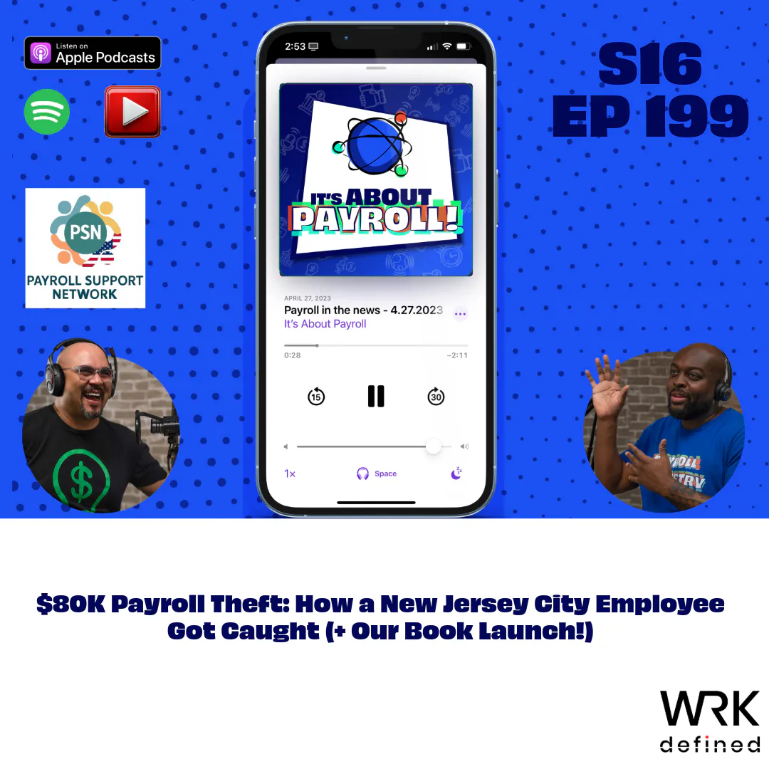 $80K Payroll Theft: How a New Jersey City Employee Got Caught (+ Our Book Launch!) $80K Payroll Theft: How a New Jersey City Employee Got Caught (+ Our Book Launch!)