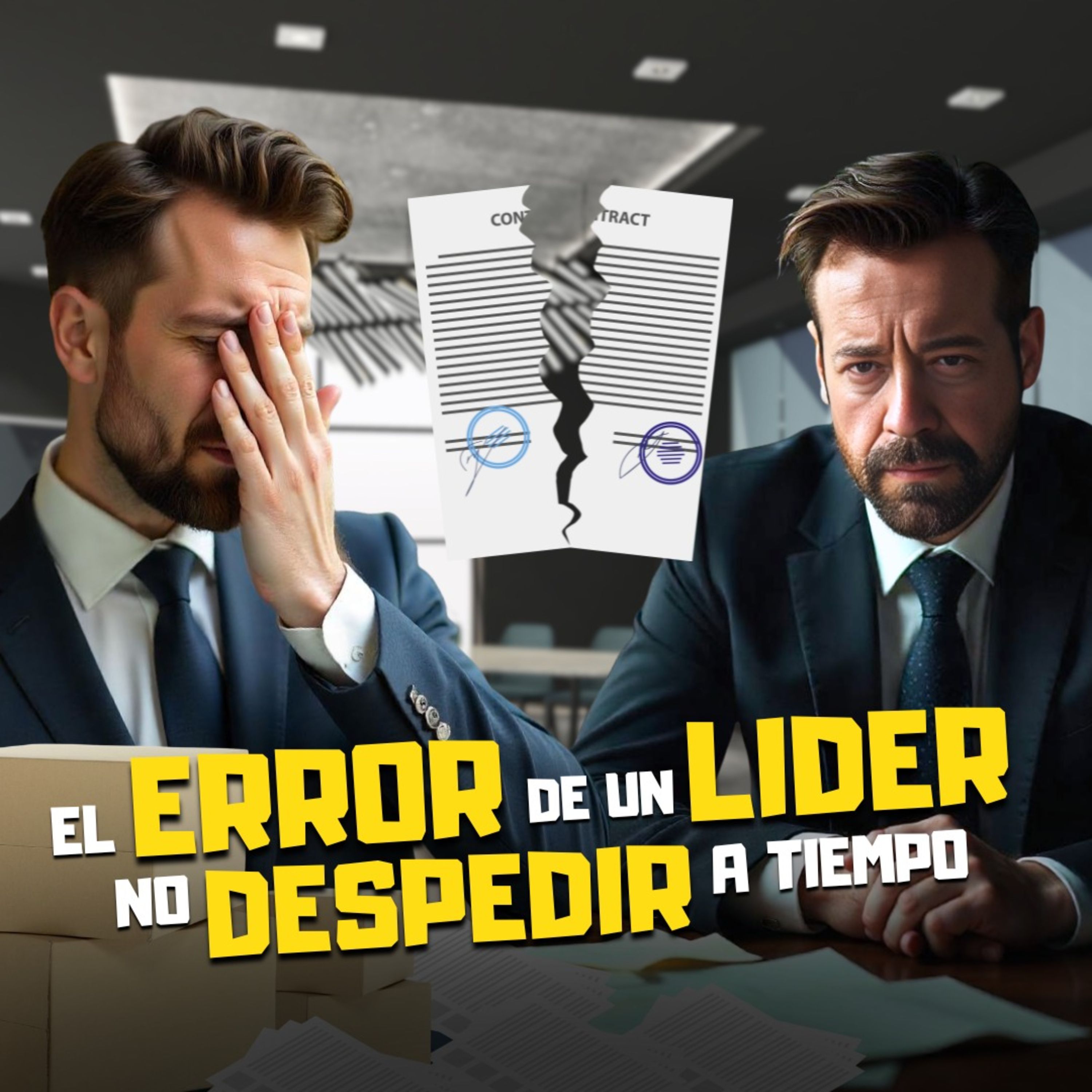 T3 E#064.-No DESPEDIR a tiempo es LIDERAZGO COBARDE (y tu equipo lo sabe) episode artwork