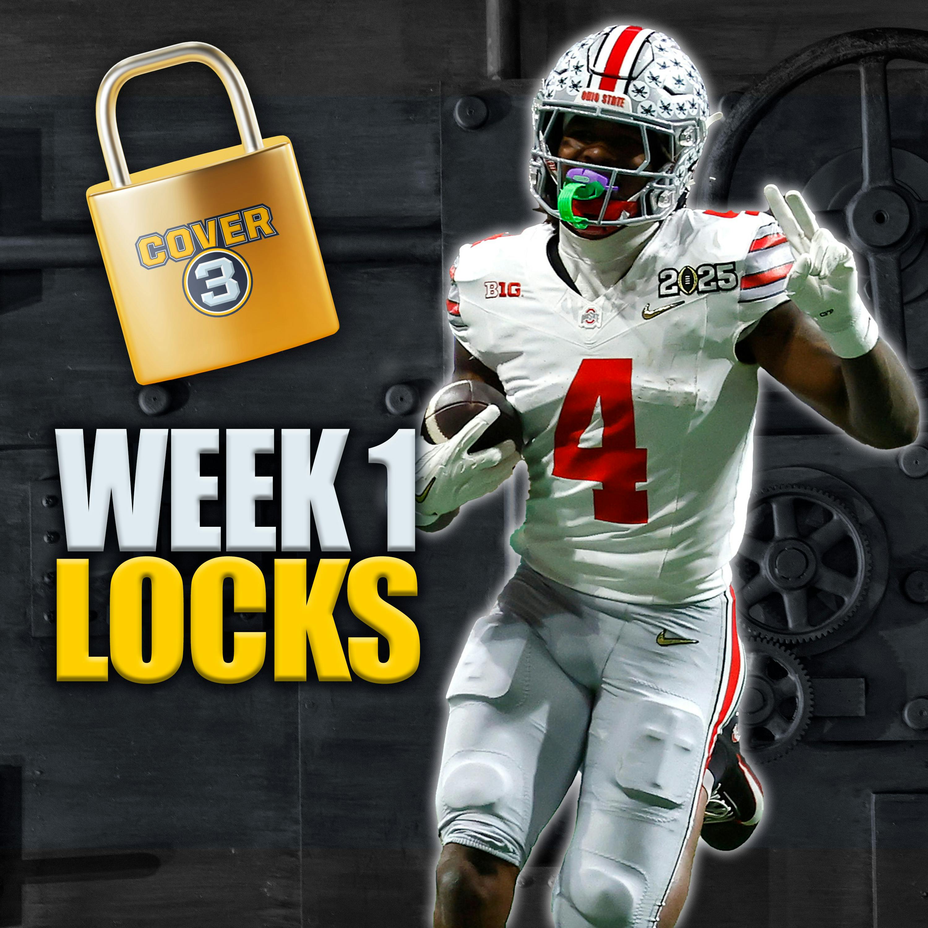 Week 1 LOCKS: Best Bets For College Football’s Opening Weekend | Texas-Ohio State | LSU-Clemson