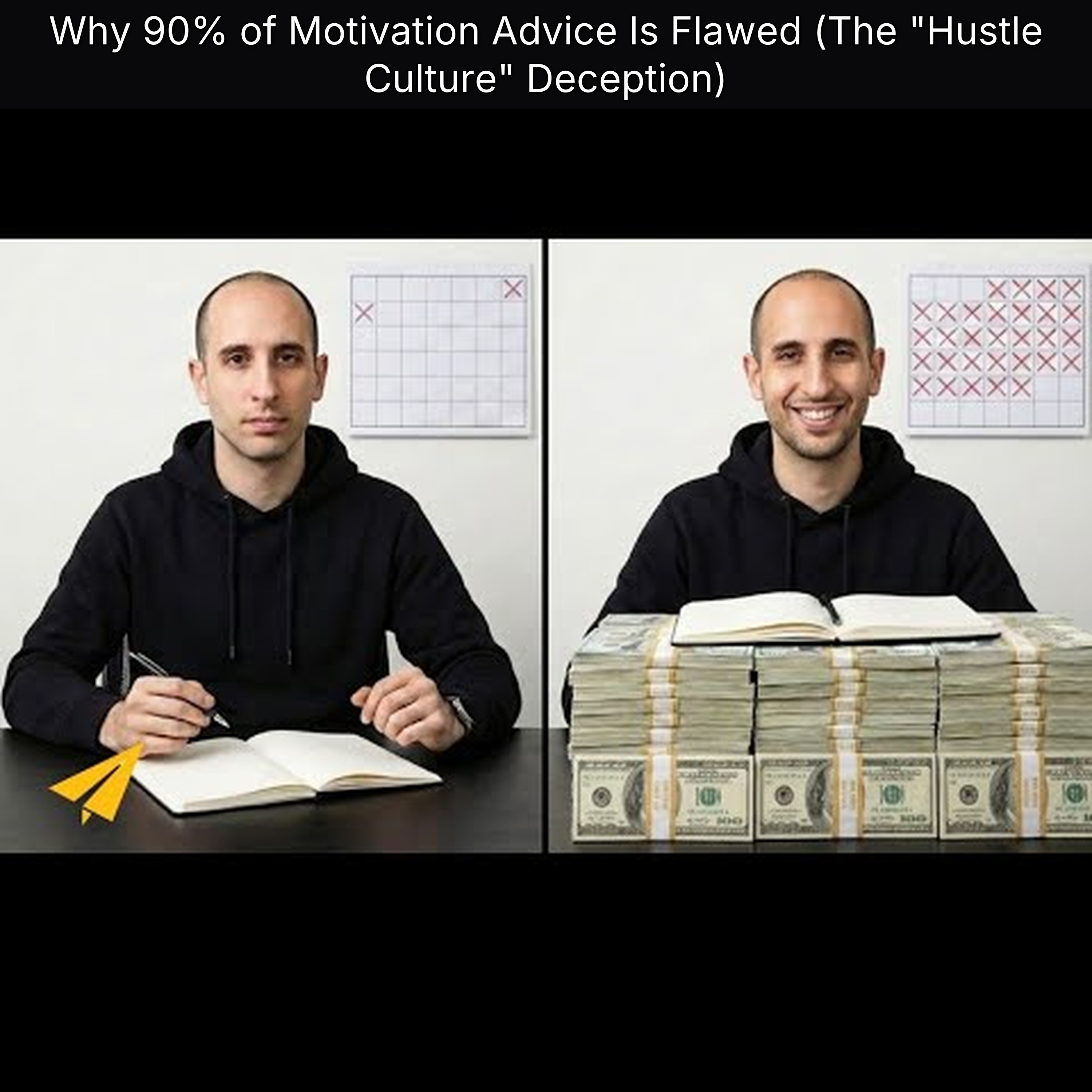 Why 90% of Motivation Advice Is Flawed (The "Hustle Culture" Deception)