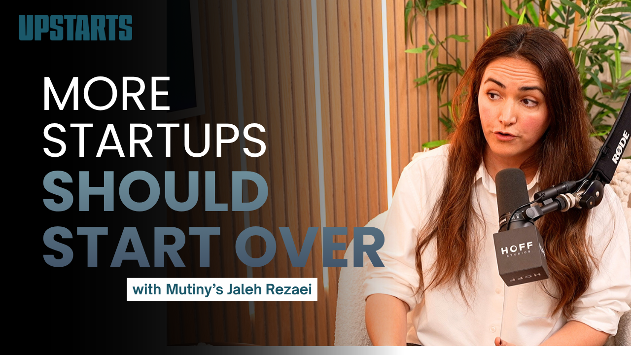 Mutiny’s Jaleh Rezaei: Walking Away From Millions In Software To Grow Even Faster With Sales AI episode artwork