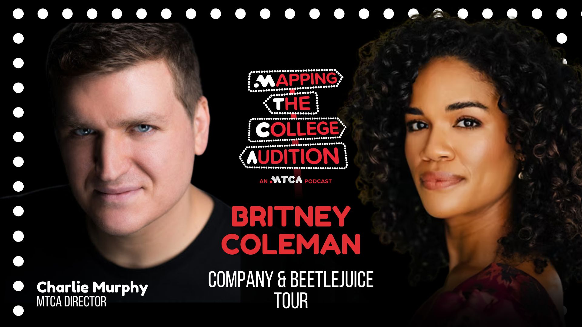 Britney Coleman from the National Tour of Company and Beetlejuice on Bringing Yourself to the Table episode artwork