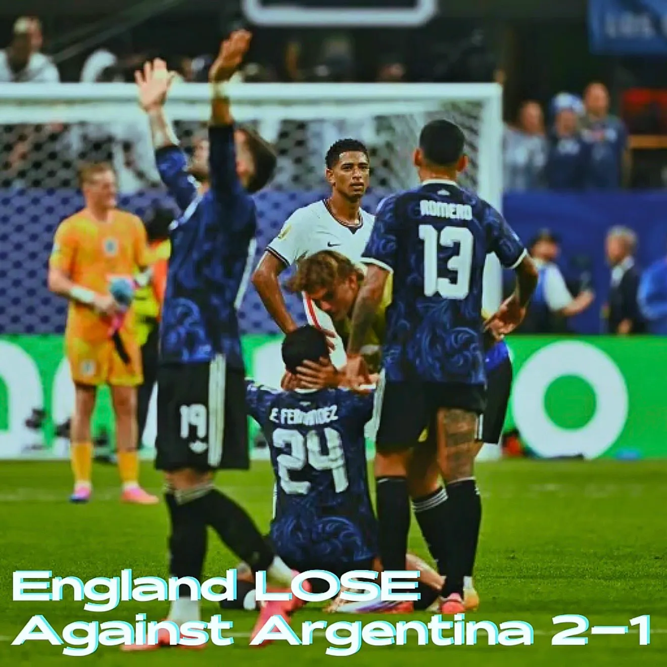 England LOSE Against Argentina 2-1 episode artwork