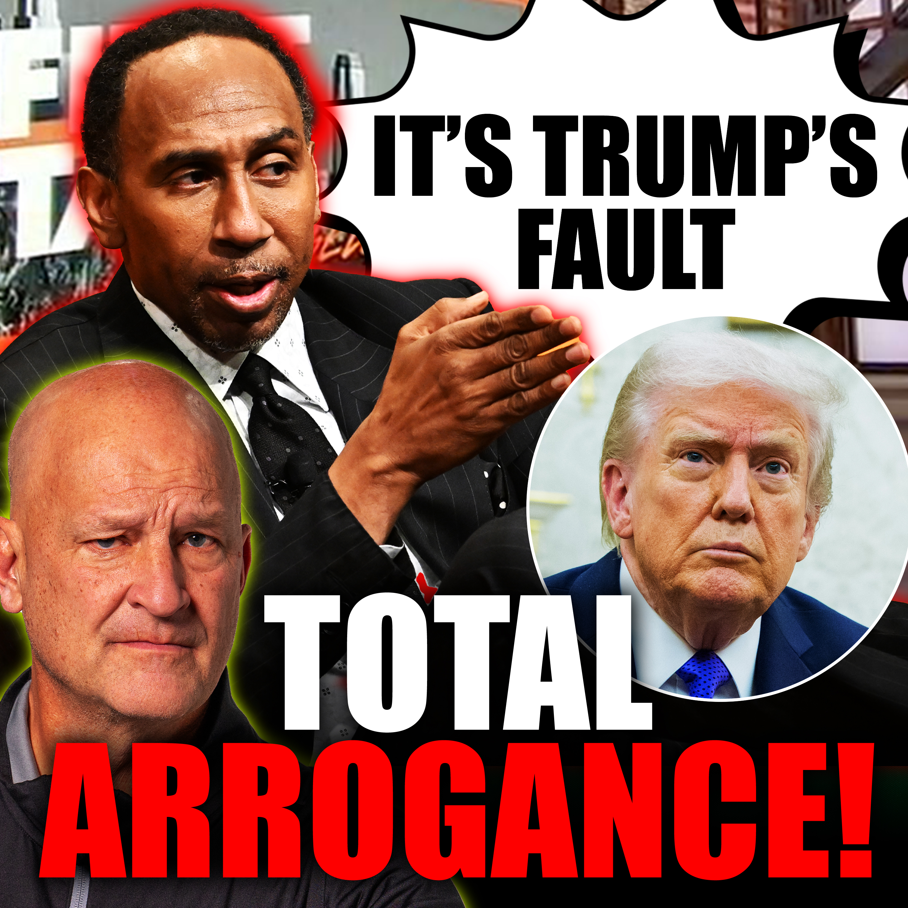 INSANE TAKE! ESPN’s Stephen A. Smith Blames President Trump for NBA Gambling Scandal + Art Schlichter, Dan Zaksheske & Jason Hammer, Randy Cross, Joe Kinsey | episode artwork