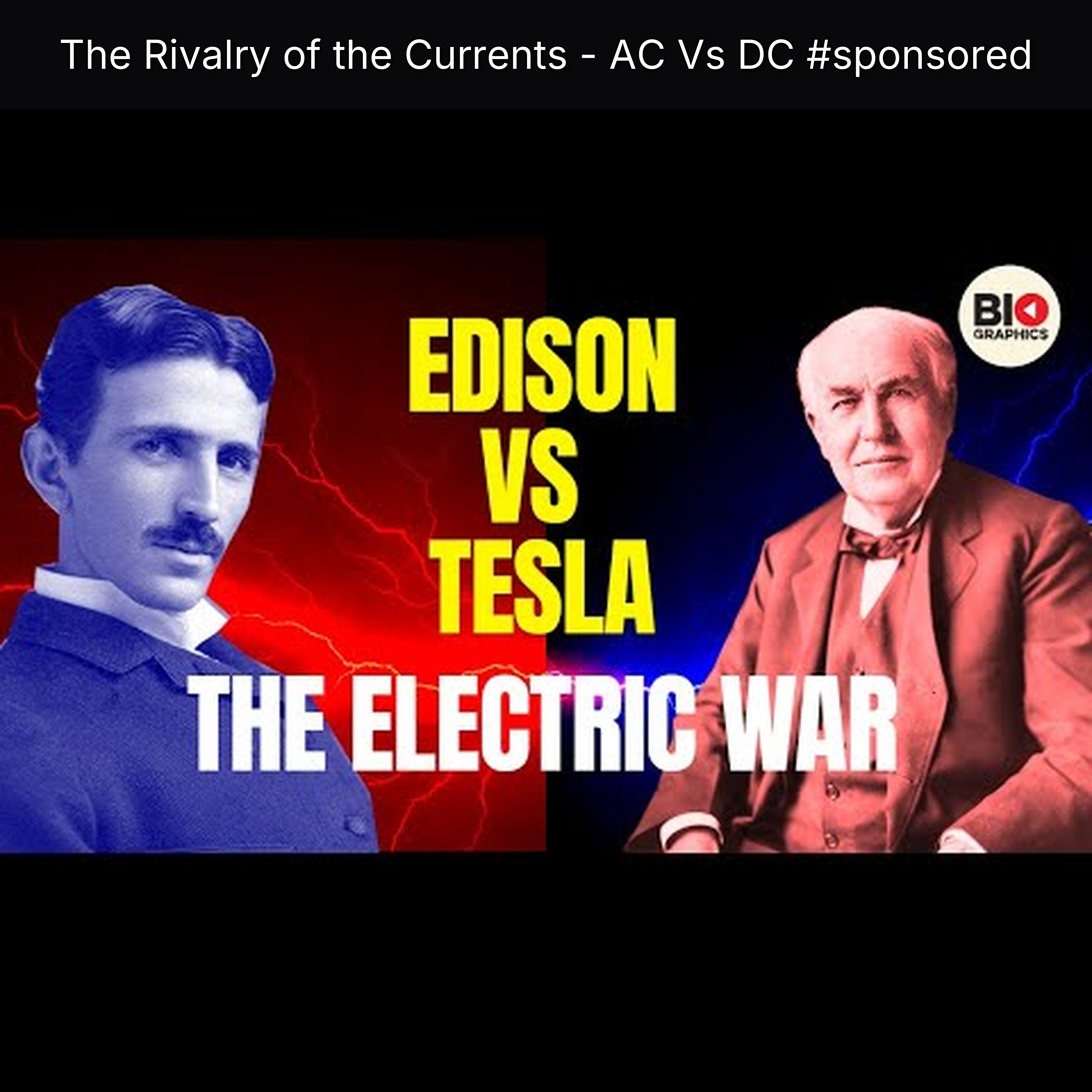 The Rivalry of the Currents - AC Vs DC #sponsored