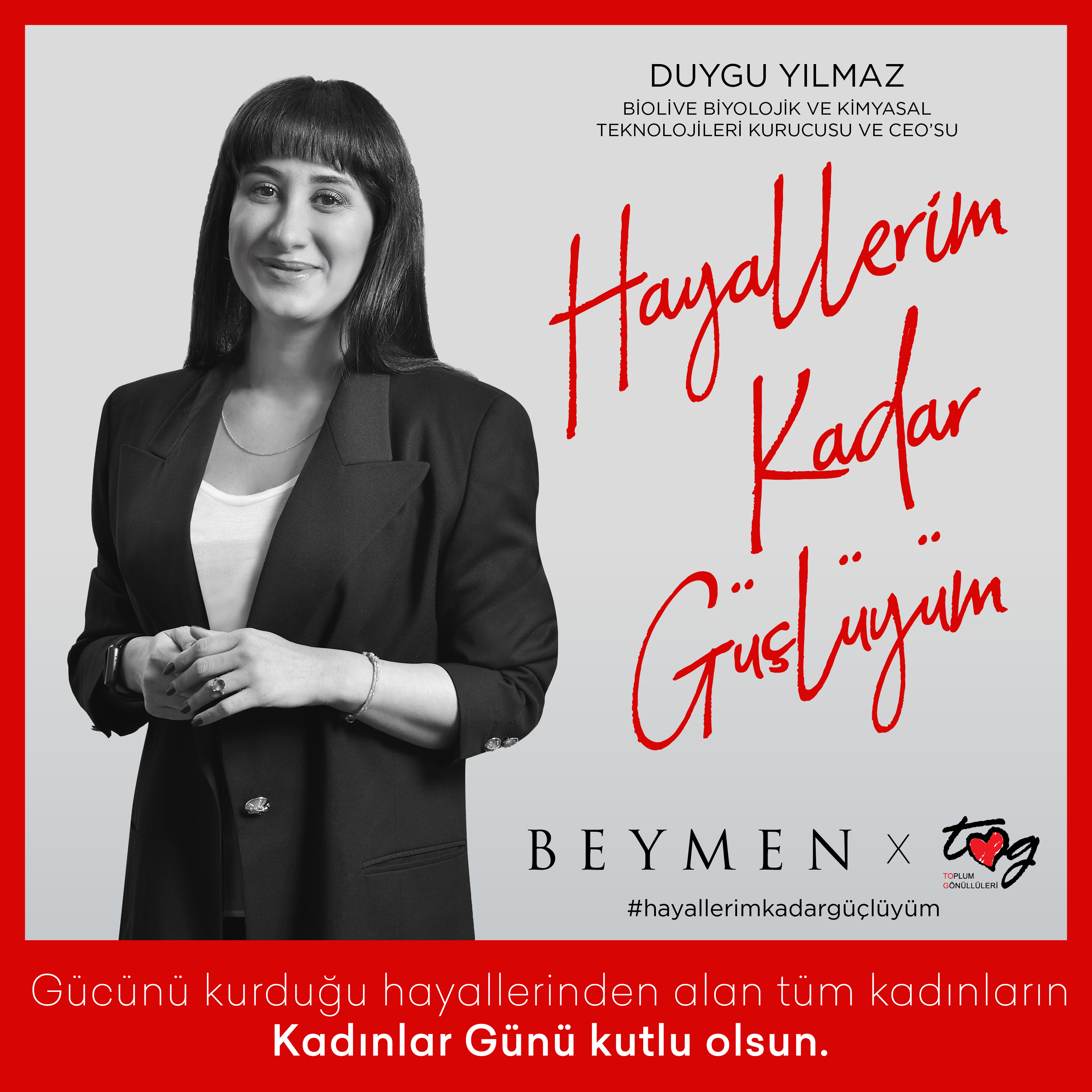 HAYALLERİM KADAR GÜÇLÜYÜM / FARK YARATANLAR