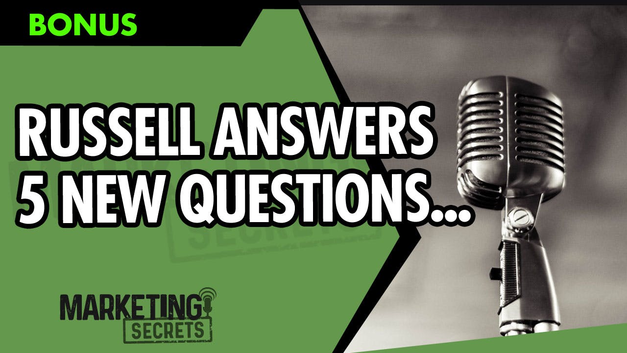 Russell Answers 5 New Questions LIVE...