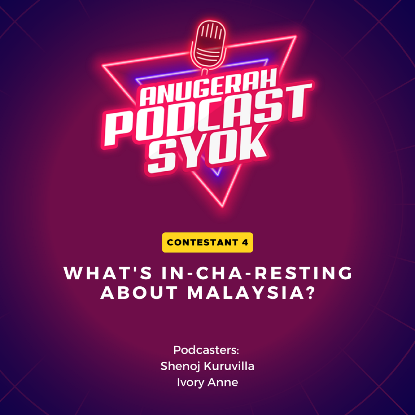 What's in-cha-resting about Malaysia? | Anugerah Podcast SYOK Merdeka Edition Contestant 4