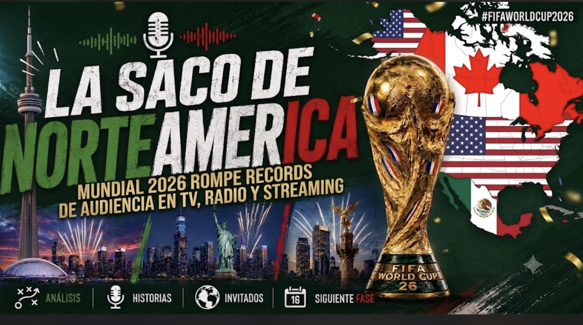 #Mundial2026 rompe records de audiencia streaming,radio,tv episode artwork
