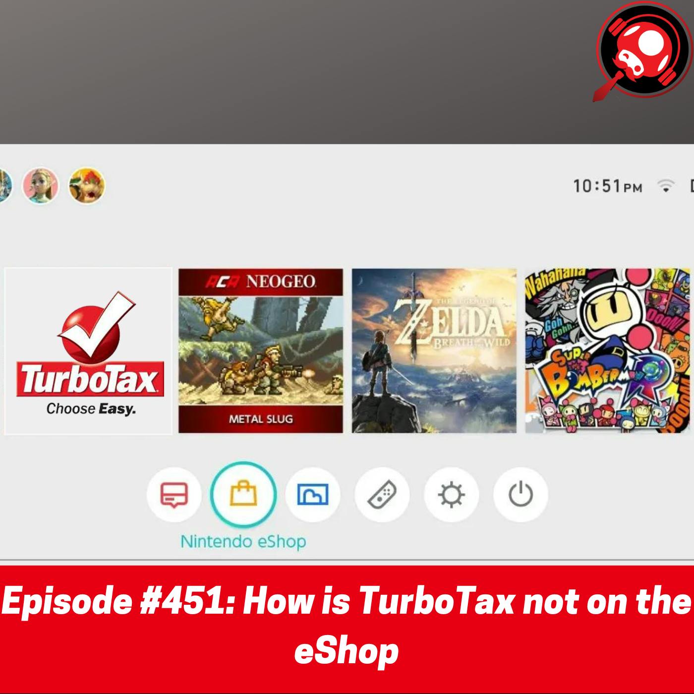 #451: How is TurboTax not on the eShop?