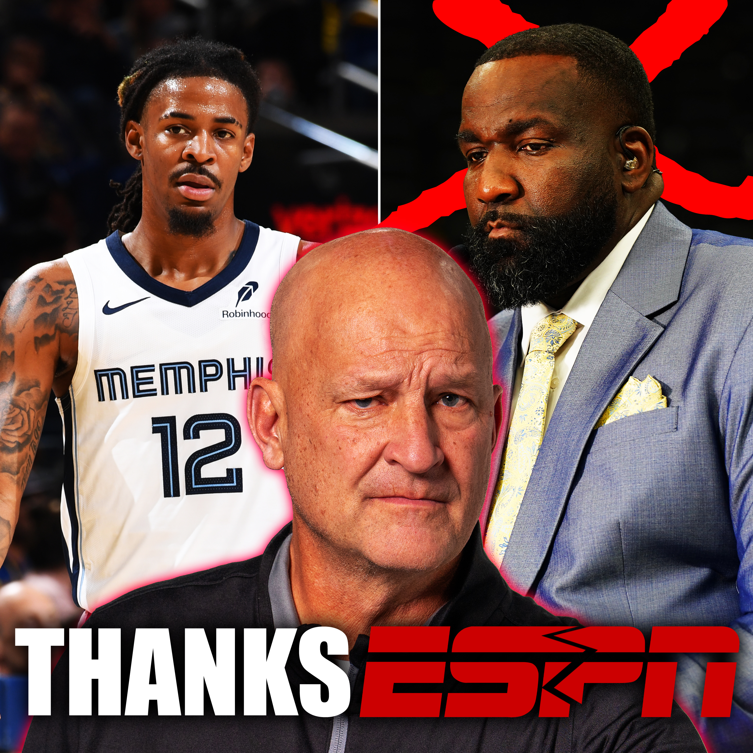ESPN’s Kendrick Perkins Doubles Down On Ridiculous Ja Morant Comments + Kevin Harlan | episode artwork