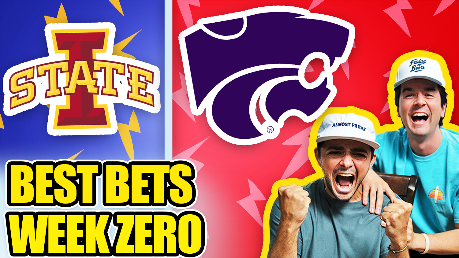 Best Bets for College Football Week Zero (Iowa State vs. Kansas State)