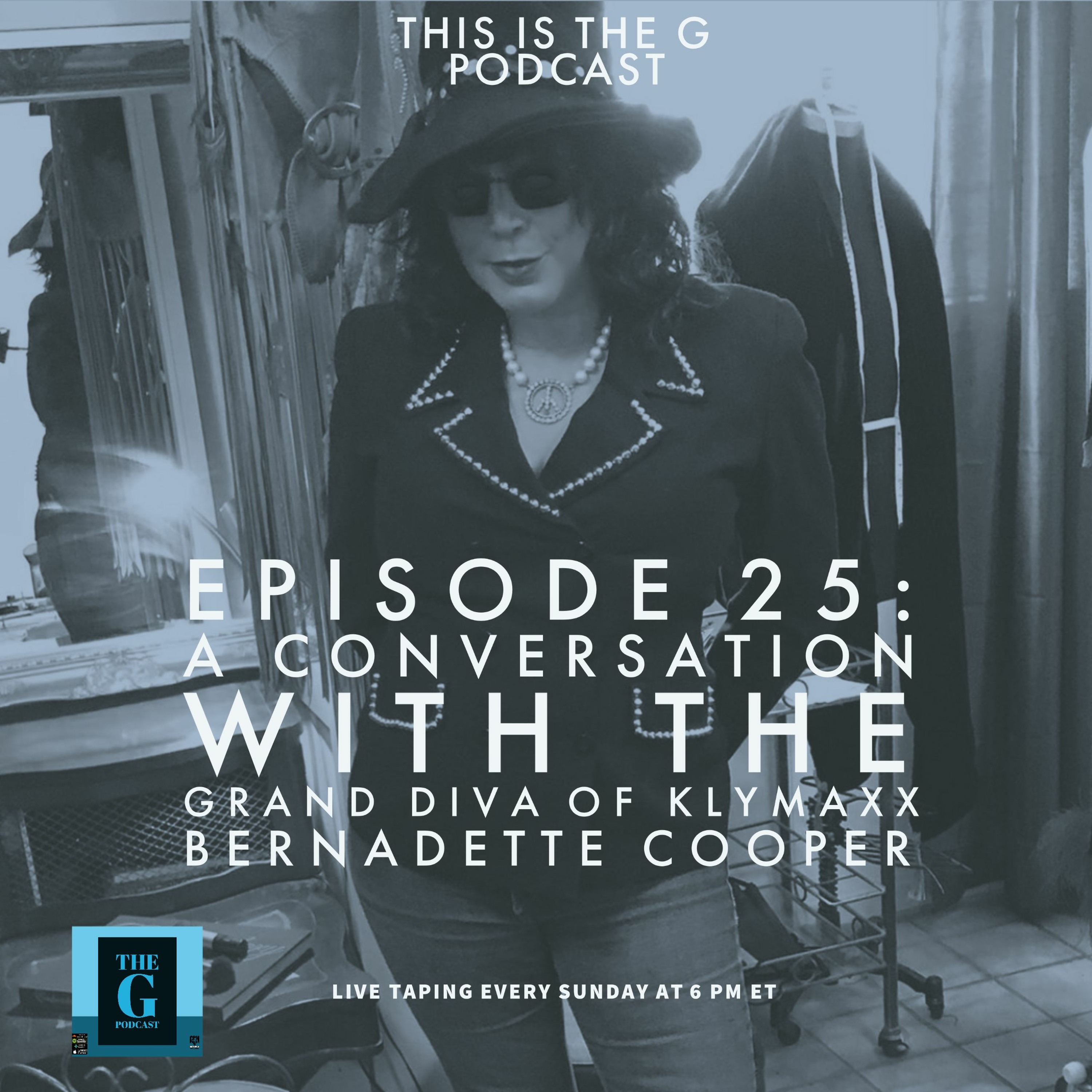 The G Podcast Episode 25 A Conversation WIth The Grand Diva Of Klymaxx Bernadette Cooper episode artwork