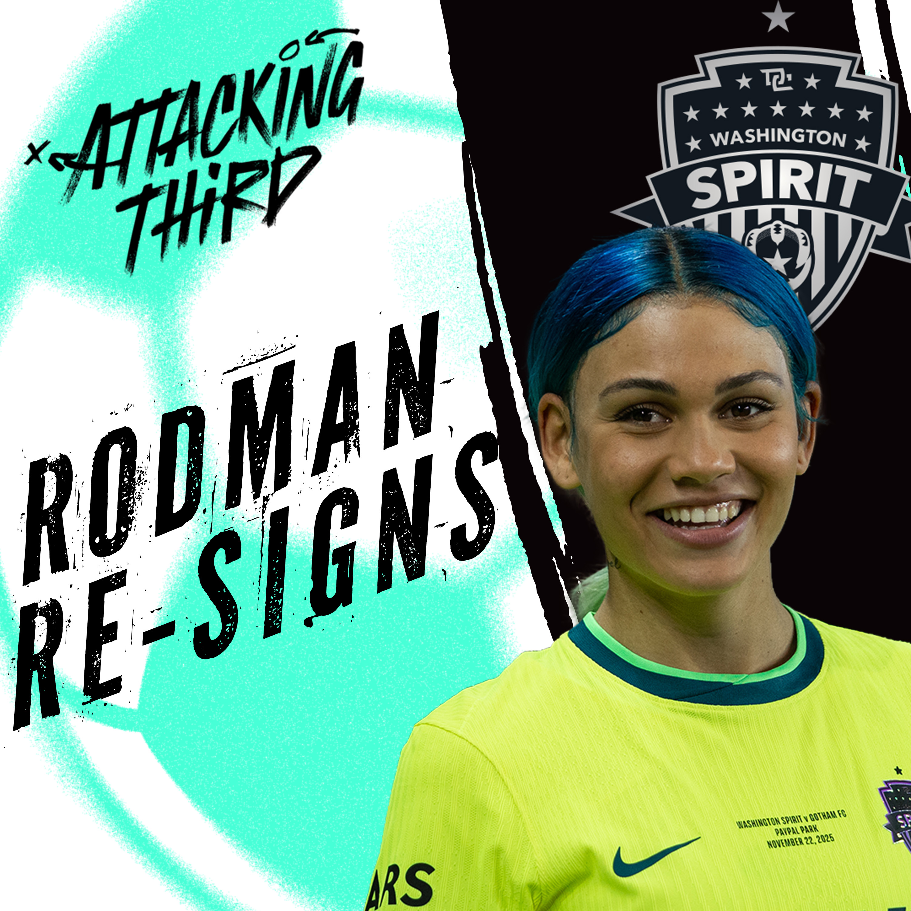 BREAKING NEWS 🚨‼️: TRINITY RODMAN RE-SIGNS EMERGENCY POD | Attacking Third (Soccer 1/23)
